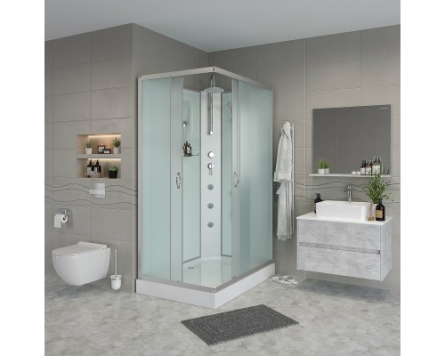 Душевая кабина Niagara Classic 120х90 NG-43295-14QBKTG с гидромассажем