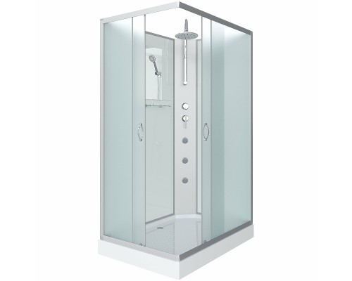 Душевая кабина Niagara Classic 100х80 NG-43085-14QBKTG с гидромассажем