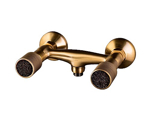 Смеситель для душа Boheme Royal Cristal 314-Royal/CRSTblack Бронза