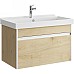 Тумба под раковину Aqwella Urban 80 URB0108DD подвесная Дуб Давос