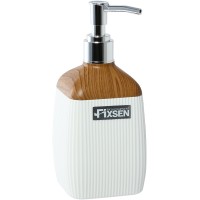 Дозатор для жидкого мыла Fixsen White Wood Белый