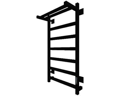 Электрический полотенцесушитель Тругор ПЭК 20квП СП 80x50 с полкой Черный