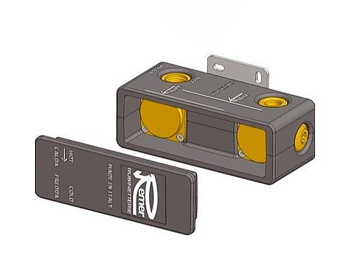 Скрытая часть для смесителя Remer RRBOX15 G 1/2