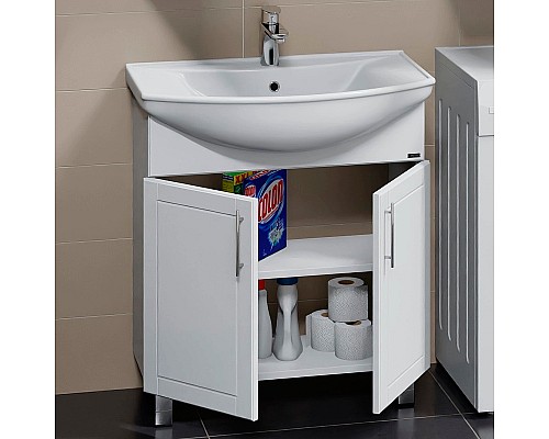 Тумба под раковину СанТа Дублин 75 223014 Белая