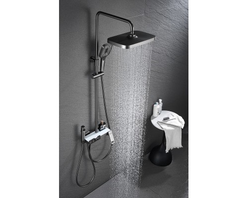 Душевая система Black&White Universe UK5012MG 5012MG Gun Metal