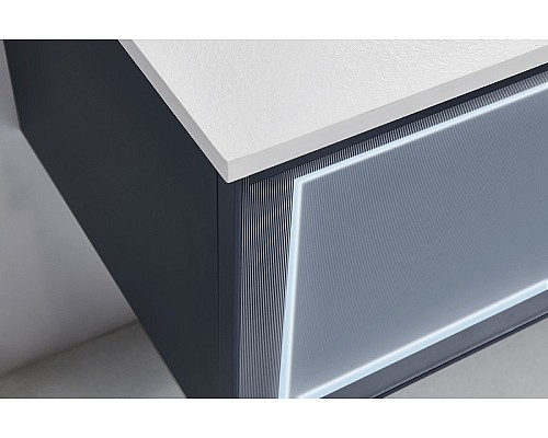 Тумба с раковиной Orans BC-9013-1200L 120 90131200L подвесная Matt Deep Ocean