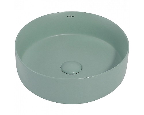 Раковина-чаша Abber Bequem 36 AC2108MCG Светло-зеленая матовая