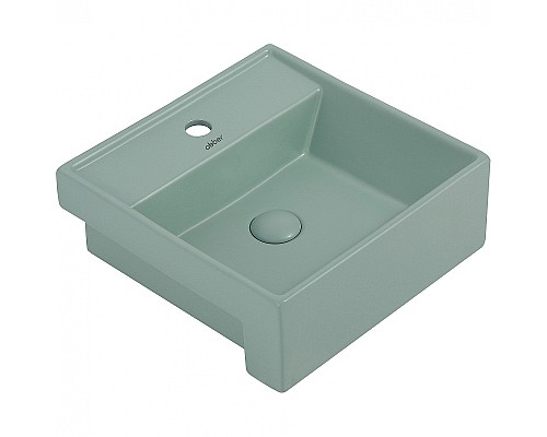 Раковина Abber Rechteck 41 AC2208MCG Светло-зеленая матовая