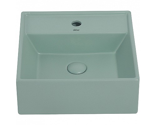 Раковина Abber Rechteck 41 AC2208MCG Светло-зеленая матовая