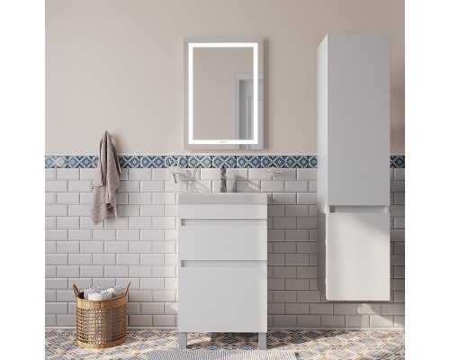 Тумба с раковиной Iddis Zodiac 50 Белая