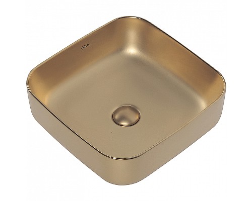 Раковина-чаша Abber Rechteck 39 AC2211MMG Золото матовое