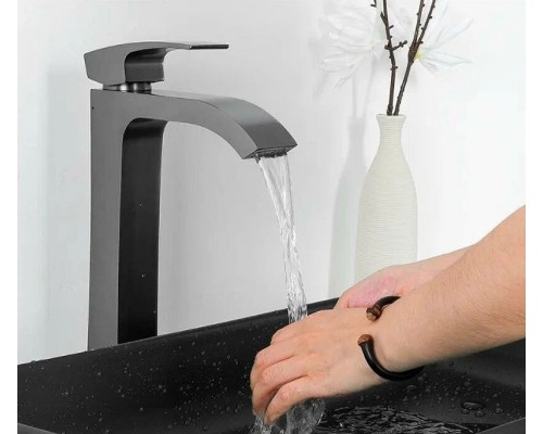 Смеситель для раковины Gappo G07-9 G1007-89 Оружейная сталь