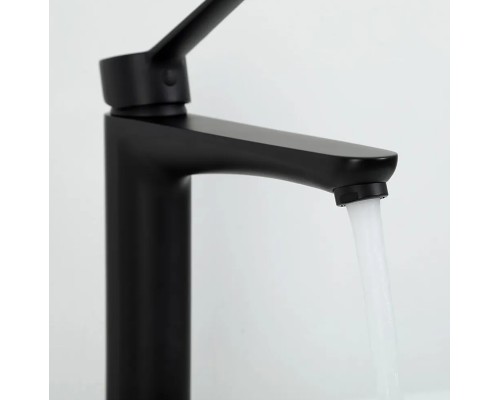 Смеситель для раковины Gappo G21-6 G1021-26 Черный матовый