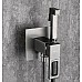 Гигиенический душ со смесителем Gappo G17-9 G7217-9 Оружейная сталь