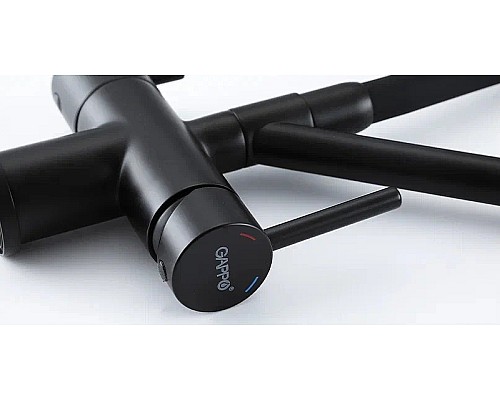 Смеситель для кухни Gappo G4398-86 Черный матовый