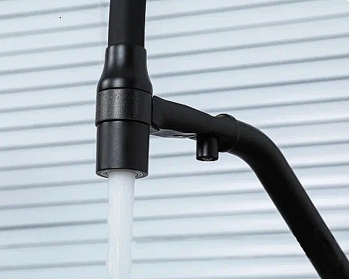 Смеситель для кухни Gappo G4398-86 Черный матовый