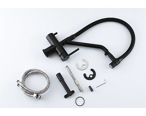 Смеситель для кухни Gappo G4398-86 Черный матовый