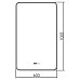 Зеркало Silver Mirrors Incanto 60 LED-00002537 с подсветкой с подогревом с сенсорным выключателем и диммером