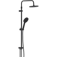 Душевая система Damixa Apollo 947000300 Черная матовая