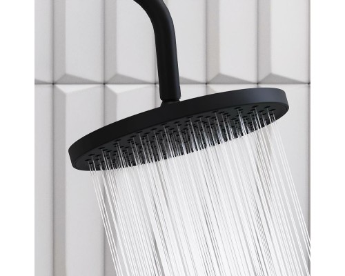 Душевая система Damixa Apollo 947000300 Черная матовая