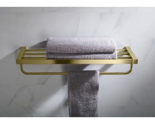 Полка для полотенец Timo Selene 17058/17 Золото матовое