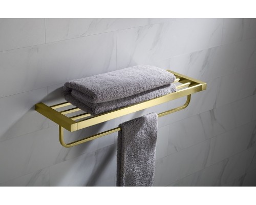 Полка для полотенец Timo Selene 17058/17 Золото матовое