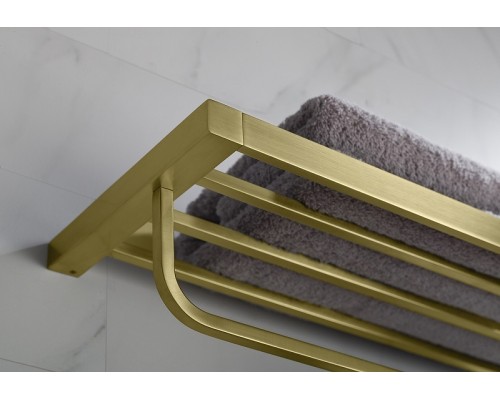 Полка для полотенец Timo Selene 17058/17 Золото матовое