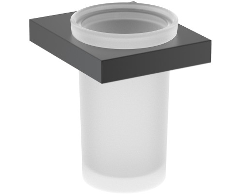 Стакан для зубных щеток Timo Petruma 15233/03 Черный матовый