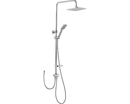 Душевая система Swedbe Calypso 5065 Хром