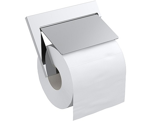 Держатель туалетной бумаги Timo Petruma 15242/00 с крышкой Хром