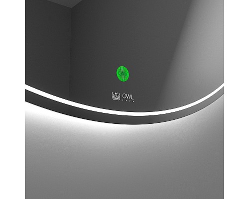 Зеркало Owl 1975 Skagern 60 OWLM200700 с подсветкой с сенсорным выключателем