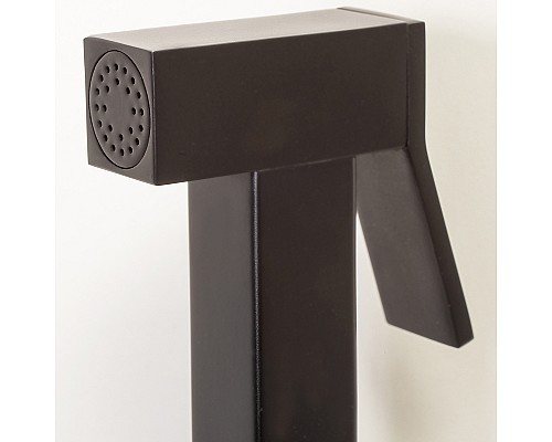 Гигиенический душ со смесителем WasserKRAFT A71638 Черный матовый