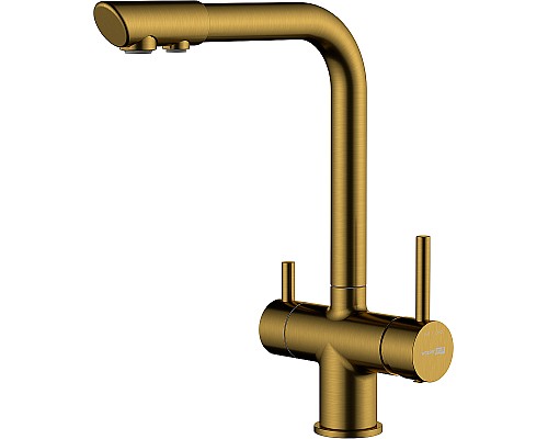 Смеситель для кухни WasserKRAFT A8387 Золото матовое