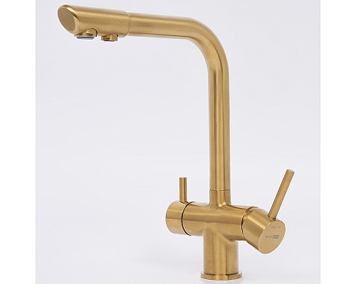 Смеситель для кухни WasserKRAFT A8387 Золото матовое