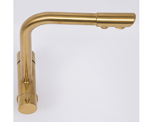 Смеситель для кухни WasserKRAFT A8387 Золото матовое