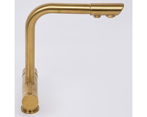 Смеситель для кухни WasserKRAFT A8387 Золото матовое