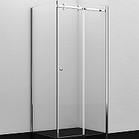 Душевой уголок WasserKRAFT Vils 100x100 56R19 профиль Хром стекло прозрачное
