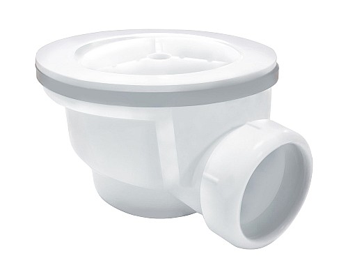 Сифон для душевого поддона WasserKRAFT D455 Белый