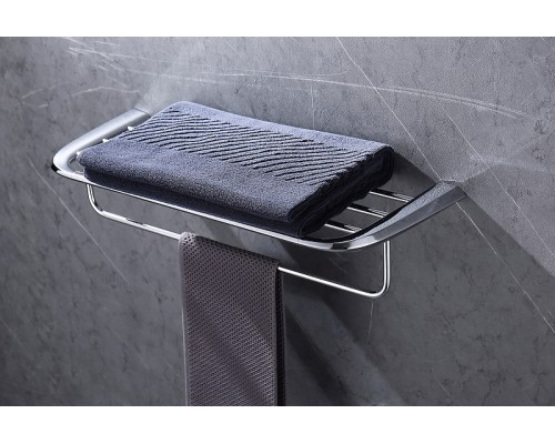 Полка для полотенец Abber Nord AA1554 Хром