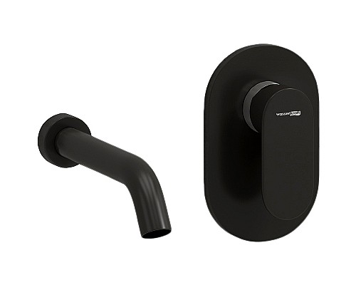 Смеситель для раковины WasserKRAFT A74543 Черный матовый