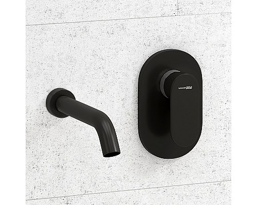 Смеситель для раковины WasserKRAFT A74543 Черный матовый