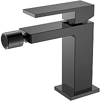 Смеситель для биде Boheme Qubic 476-SGM Оружейная сталь глянцевая