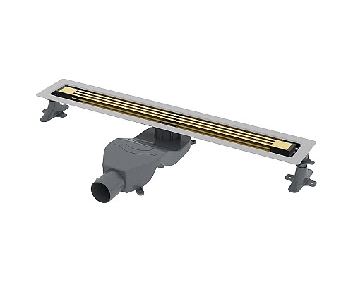 Душевой лоток Boheme B&T Infinity 80 981-80-G с решеткой Золото Душевой лоток Boheme B&T Infinity 80 981-80-G с решеткой Золото