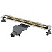 Душевой лоток Boheme B&T Infinity 80 981-80-G с решеткой Золото