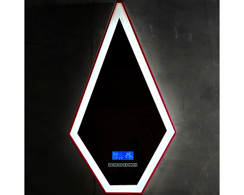 Зеркало Abber Stein 45 AS6611R с подсветкой с многофункциональной панелью