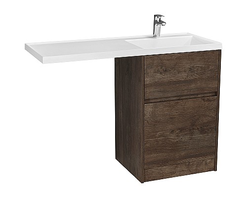Тумба под раковину Aquaton Лондри 120 1A266901LHDY0 Дуб Кантри без фасада