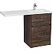 Тумба под раковину Aquaton Лондри 120 1A266901LHDY0 Дуб Кантри без фасада