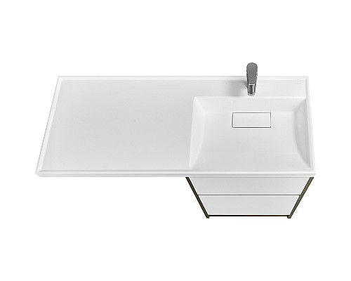 Тумба под раковину Aquaton Лондри 120 1A266901LHDY0 Дуб Кантри без фасада