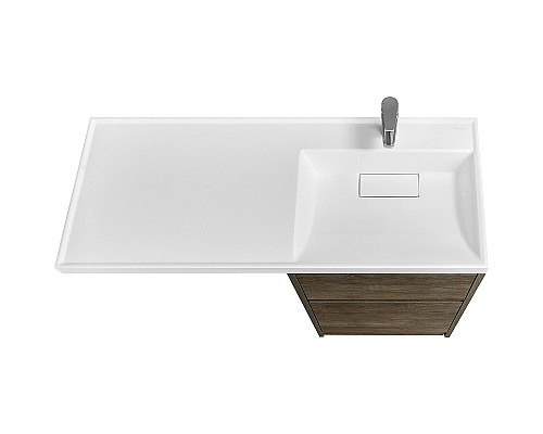 Тумба под раковину Aquaton Лондри 120 1A266901LHDY0 Дуб Кантри без фасада