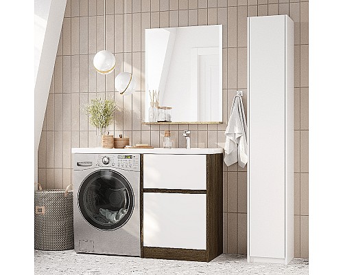 Тумба под раковину Aquaton Лондри 120 1A266901LHDY0 Дуб Кантри без фасада